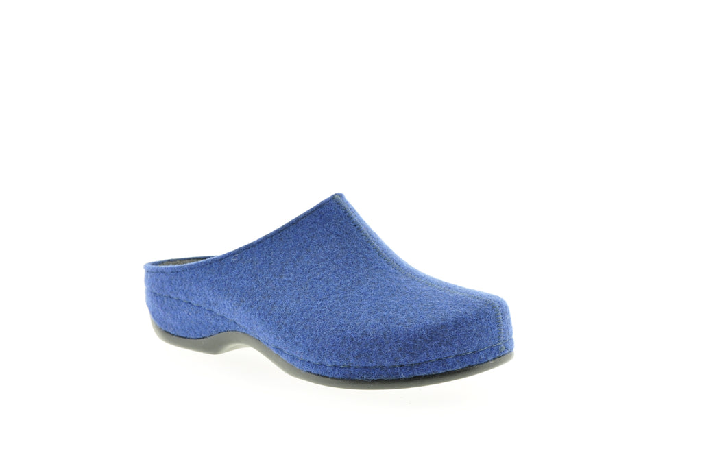 berkemann dames, berkemann 01025 037 Florina, pantoffels voor steunzolen dames