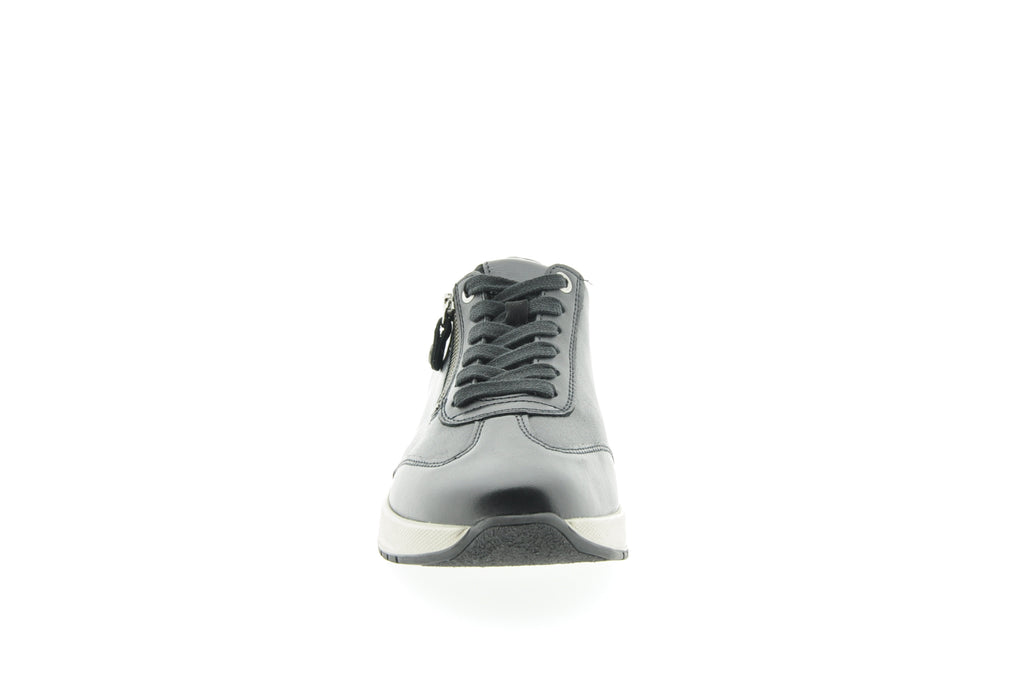 fidelio dames, schoenen voor steunzolen dames, sneaker zwart