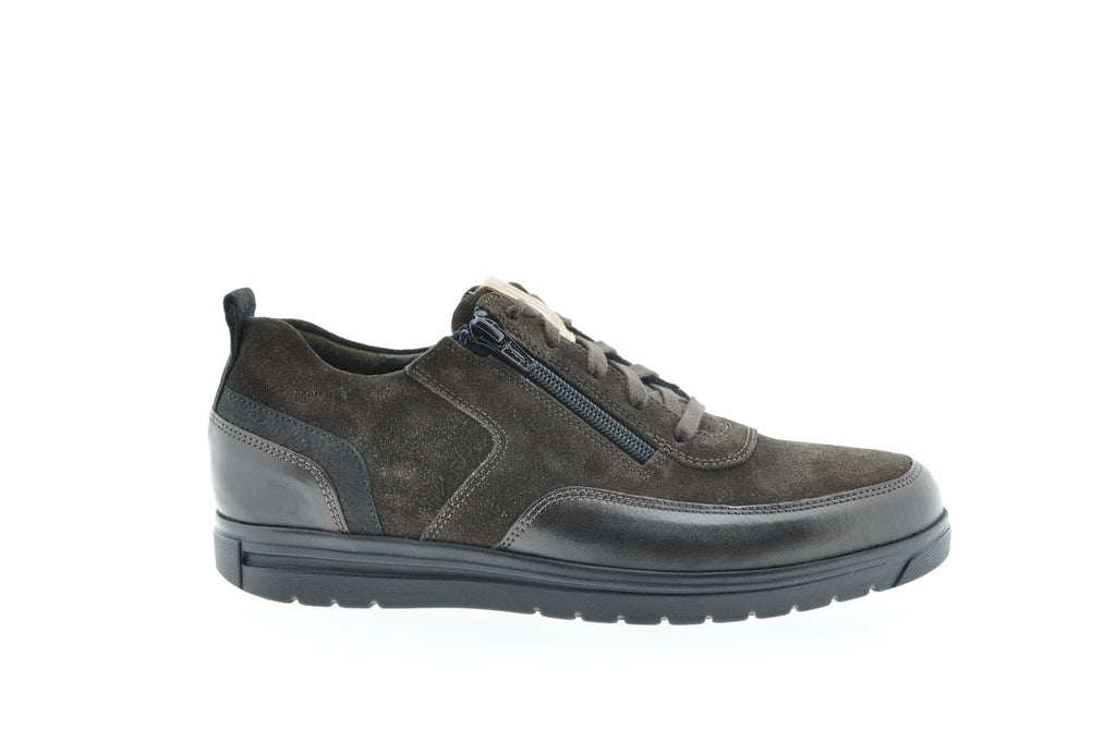 Gijs heren, durea heren, schoenen voor steunzolen heren, schoenen met rits heren